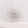 Vintage Rhinestone Brooch Pin Flower Brooches bouquet Jewelry wedding corsage for bridal wedding invitation costume party dress pin gift