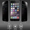 Wyświetlacz LCD 9H Privacy Anti-Spy Folia ochronna dla iPhone 5 5S 6 6S 7 Szkło hartowane Ekran Ochraniacz Anti Spy PeliCula De Vidro 50 sztuk / partia