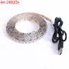 5 V DC 300 LED 5M 3528 SMD RGB LED String Super jasny pasek LED z pudełko detalicznego nie-wodoodporna również na sprzedaż