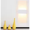 1PC 현대 아크릴 12W LED 벽 Sconces 알루미늄 전등 위로 및 아래로 통로, 계단, 침실 조명 장식 램프 밤 빛