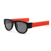 2020 Nouveau design lunettes de soleil pliantes pratiques à transporter en plein air cyclisme lunettes de soleil polarisées Summer Beach pliant cadeau rabat anneau lunettes de soleil