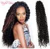 FÊTE DES MÈRES Cheveux synthétiques 20INCH Free tress water wave, curly crochet freetress hair extension tressage cheveux en vrac pour les femmes noires et blanches