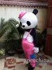Paar Doll Beren Snelle Verzending Mascotte Kostuum Kung Fu Panda Cartoon Karakter Kostuum Volwassen maat Groothandel en detailhandel