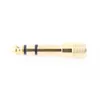 20pcs/lot Adapter Plug 6.5mm 1/4" Male plug to 3.5mm 1/8" Female Jack Stereo Headphone Headset for Microphone Gold Plated