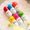 Creative Retractable Ball point pen cartoon Telescopic face Capsule pills cute Ballpoint Pen for kids gift5239053