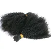 Topo Um Mongólio Natural Afro Kinky Bulk Hair 300g Kinky Afro Humano Bulk Humano Para Bulk Bulk Sem Anexo Kinky Curly