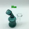 3.3 pouces bécher en verre bongs 14mm joint femelle verre huile plates-formes épaisses pyrex verre bongs conduites d'eau