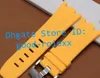 5 컬러 28mm 18mm 9mm watchband 블랙 밴드 블랙 고무 스트랩 크림 왕실 시계 밴드 다이버 남성 방수 시계 스틸 버클 클래스 230f