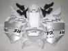 Novo kit de carenagem da motocicleta quente para Honda CBR900RR 2002 2003 branco prata preto carenagem conjunto CBR 954RR 02 23 OT39