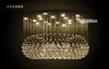 Светодиодные хрустальные люстры американские роскошные люстры светильники 3 световые цвета. Подвесные подвесные лампы Home Home Home Home Indoor Lighting