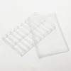 Excellent Quality 18 Grid Transparent Plastic Storage Case Box For Watch Pin Spring Bar Screw Bead Watch Tool Box