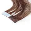 Tape in Human Hair Extensions - 16 18 20 22 24 26 inch 40 stks Volledige hoofd 2.5 g / stuks Body Wave Skin inslag Menselijk Maagdelijke Remy Menselijk Haar Dhlshipping