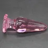 Toysdance produits sexuels pour adultes pour femme jouets sexuels anaux en cristal 10835 cm bouchon Anal en verre lisse et facile à nettoyer avec de l'eau 174206836334