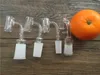 2mm Thick Quartz Banger 16mm Enail nail Domeless Quartz Banger Enail With Hook For water oil rig bong pipe