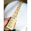 disado 24 Frets maple Electric Guitar Neck maple fingerboard inlay blue tree of life wood color Guitar Parts accessories