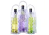 Gel Wine Bottle Chill Coolers Ice Bag-Freezer Bag- Vodka- Tequila Chiller- Cooler- Carrier