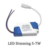 LED-dimmerdrivrutin 5-7W Transformator Strömförsörjning Inspänning AC85-265V Utspänning 15-28V 280-300ma Använd för panellampa 1st/paket