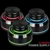 Aurora Tattoo Power Supply With Power Adaptor For both Coil and Rotary Tattoo liner and shaders suitable for all artist