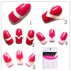 Manicure Nail Art DIY Franska Manicure Guides Sticker för Kvinnor Märke Kvinnor Makeup Verktyg för Nail Art