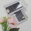 Natural black Thick 0.07-0.25 Individual eyelash extension,South Korean Silk lashes,100%hand made , can customized logo and package