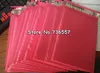 Wholesale- Pink Redish 6.5X9inch / 165X229MM Usable space Poly bubble Mailer envelopes 18.5*23cm padded Mailing Bag Self Sealing 100pcs