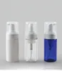 100ML Foaming Plastic Pump Bottle Soap Foam Dispenser-Refillable Portable Empty Foaming Hand Soap Suds Dispenser Bottle Travel Mini Size