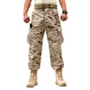 Askeri Ordu Kargo Pantolon 2016 Marka Erkek Giyim Kamuflaj Kargo Pantolon Erkek Rahat Adam Pantalon Homme Askeri Pantolon
