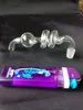 Accessoires de bangs en verre pour marchepied Gears, Pipes à fumer en verre colorées mini multicolores Pipes à main Meilleur verre à cuillère