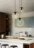 Willlustr Modern fashion Crystal Ball yc clear glass hanging lighting Modern glass pendant lamp Vintage bulb Dining Lving Room Bar Light