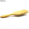 Grande brosse multifonctionnelle professionnelle, Airbag, brosse de Massage de la tête du cuir chevelu, Design épuré, manche en bois, peigne de soins capillaires