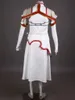 Women's Sword Art Online Asuna Halloween Cosplay Costume Outfit Gown Dress2821