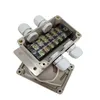 IP65 Waterproof Cable Distribution Junction Box with Terminal Blocks 100*68*50mm 3 Ways Wall Mounting