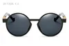Sonnenbrille für Männer Frauen Mode Frauen Sunglases Mens Spiegel Luxus Sonnenbrille Damen Sunglass Vintage Runde Designer Sonnenbrille 2C7J25