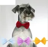 Fashion Polyester Silk Pet Dog Tie Adjustable Handsome Ties Necktie Dog Cat Grooming Supplies Pets Clothing Products