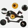 Catazer Mountain Bike Bicycle Disc Brake Aluminum Alloy Bicycle Disc Brake Cycling Chip Disc brakes F160/R140 F180/R160 170g