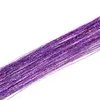 Neitsi 35 pollici viola chiaro 800 fili confezione capelli lisci tinsel scintillio glitter scintillio accessori per capelli per ragazza donna festa cos2086399