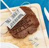 Новый 2023 BBQ Branding Branding Железо с изменчивыми буквами личность стейк мясо мясо барбекю.
