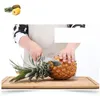 DHL Creative Ze Stali Nierdzewnej Owoce Pineapple Correr Krajalniki Ananasowe Narzędzia kuchenne Pineapple Obierarka Parer Nóż 50szt