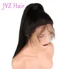 Malaysian Virgin Human Hair Full Lace Wig Brazilian Natural Straight Human Hair Lace Front Wig With Adjustable Strands Glueless La3478