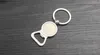 Free Engraved Bottle Opener Keyring Personalized Wedding Favor Keepsake key chain keychain round metal alloy keyring