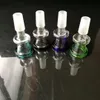 Spray Color Interface Dispositivo, Bongos de vidro por atacado Bongas de água Platas de óleo de tubo de vidro fumando, frete grátis