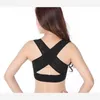 Hot Verstelbare Vrouwen Terug Ondersteuning Riem Houding Corrector Brace Support Houding Schouder Corrector Gezondheidszorg gratis verzending