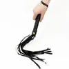 Läder Spanking Paddle Fetish Whip Flogger Sexleksaker För Par Sexig Policy Knout Vuxna Spel 1 st 17403