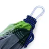 Оптово-многоцветный гамак путешествия кемпинг одинокий человек гамак портативный парашютный ткань москитная чистая гамака для внутреннего нарушения