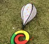 Outdoor stripe Rainbow wind vane hanging Air Balloon colorful Windsock Festival decoration Wind Spinner toy Rotating windmill