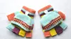 5-15 ans nouveauté 2017 hiver enfants gants chaud bébé garçons filles mitaines enfants tricoté Patchwork épaissir gants