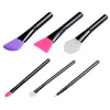 Silikonpinsel Rouge 6 Stück pro Set silibrush Make-up Foundation Gesichtspuder Make-up Pinsel Set Kosmetik-Tools Kit