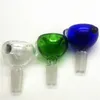 glass bong slides 14mm flower bowl male bowls for bongs water pipe funnel wax rigs heady hitman smoking accessories hookahs