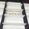 18 Grids Glasses Storage Display Case Box Eyeglass Sunglasses Optical Display Organizer Frames Tray283x