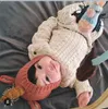 Toddler Unicorn Ear Flap Crochet Hat Kids baby Crochet Hat cute Unicorn Kids Hand Knitted Hat boy or girl